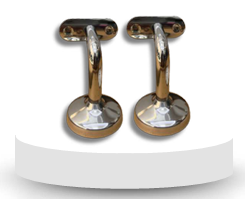 Soporte L (baranda) - con platina + canopla